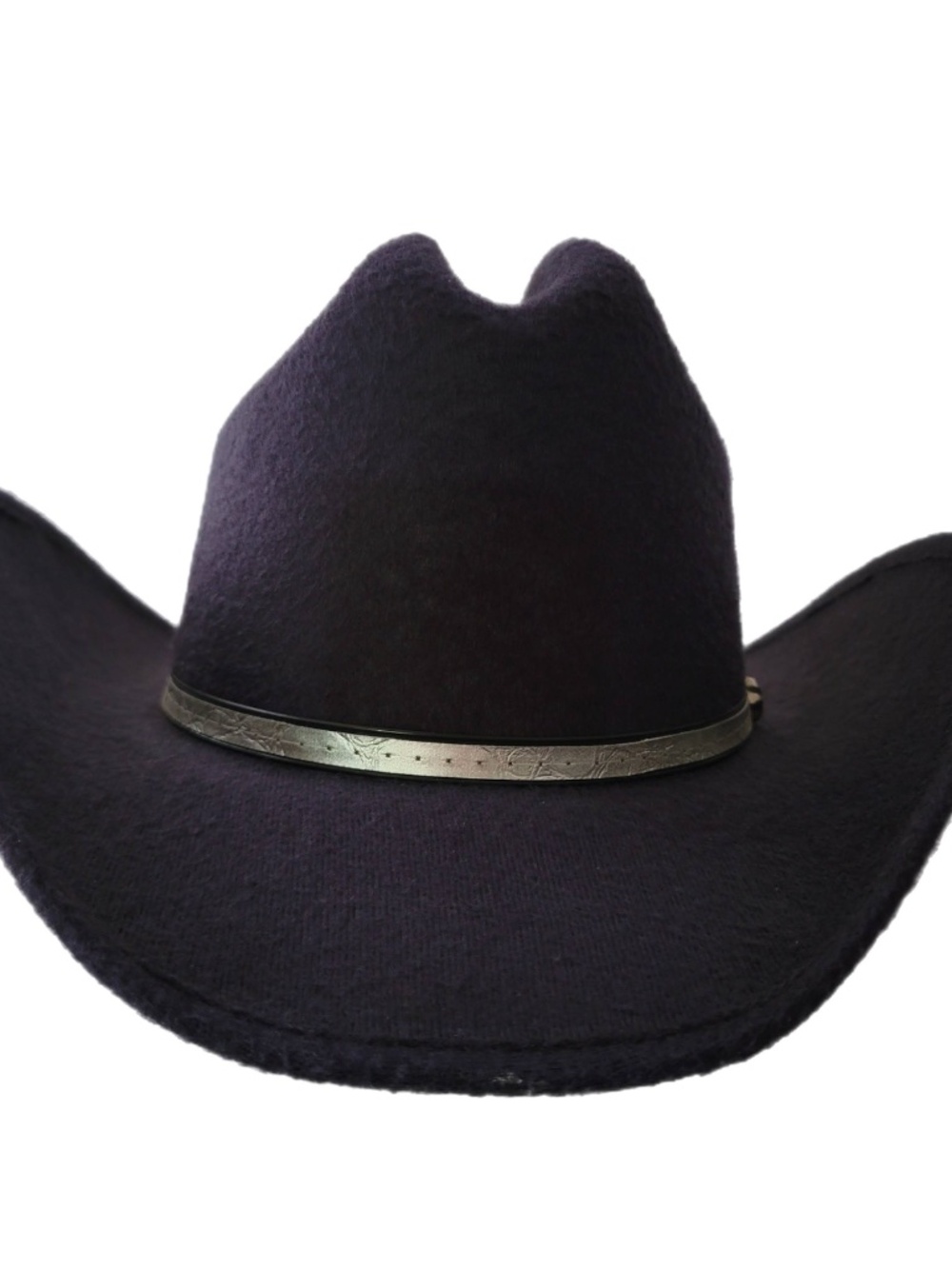 Twinstone Black Wool Felt Cowboy Hat Classic Western Texas SZ 6 1/4 Men's